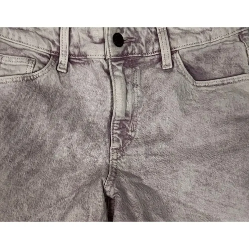 Universal Thread Vintage Midi 0 24 Denim Shorts Frayed Hem - Picture 8 of 11